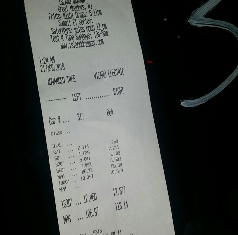 BH 12.46@106.97 Run