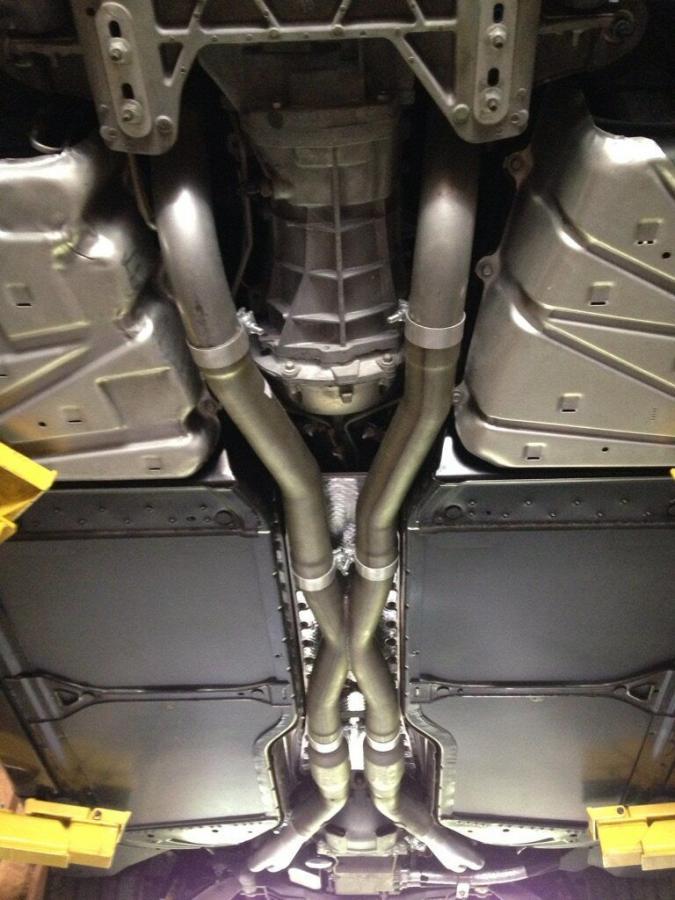 SSi Performance Tuning TPS Motorsports C6 Z06 Long Tube Headers install